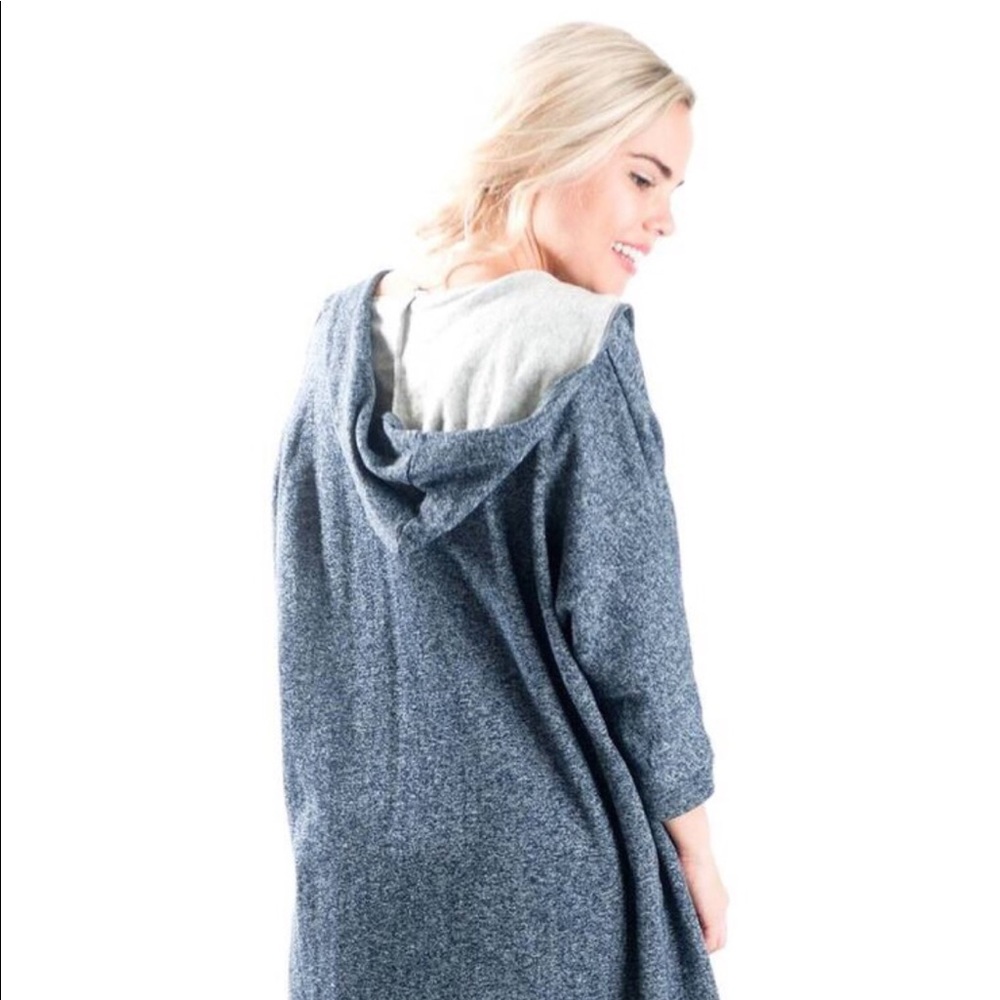 1️⃣LEFT‼️French Terry Hooded Kimono - Picture 8 of 8